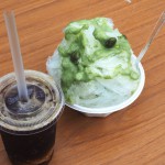 【かき氷】青果氷店&THE COFFEE TABLE 芝生カフェキャラバン8月  at   秋葉区 ボーデコール行ってきた