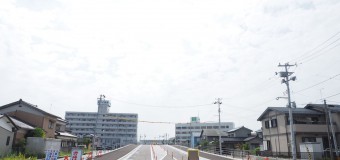 本日、新潟市中央区の網川原線が開通します