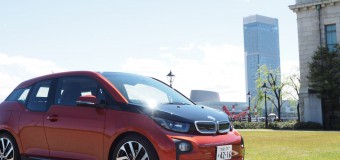 BMWの電気自動車「i3」で新潟の街をドライブしてきたよ